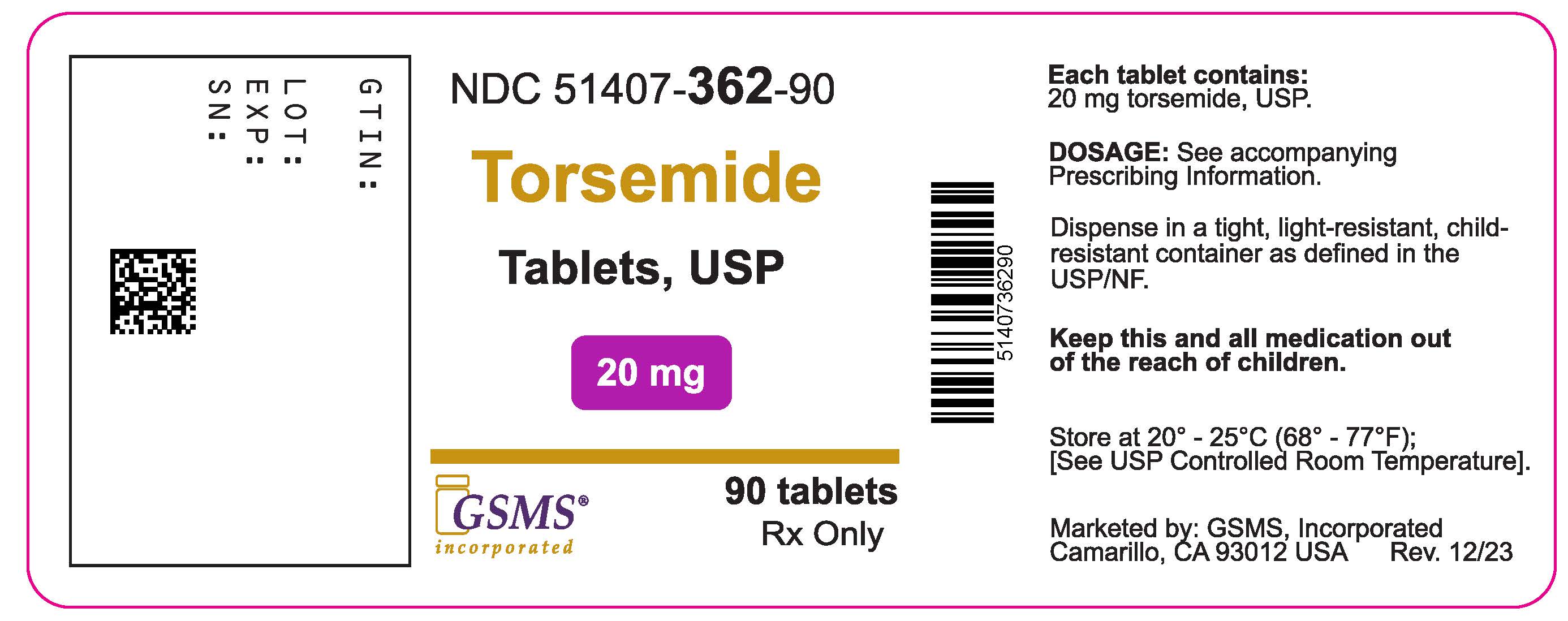 Torsemide